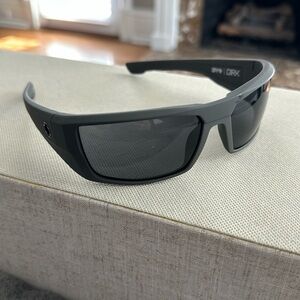 Spy Dirk soft matte gray men’s sunglassess